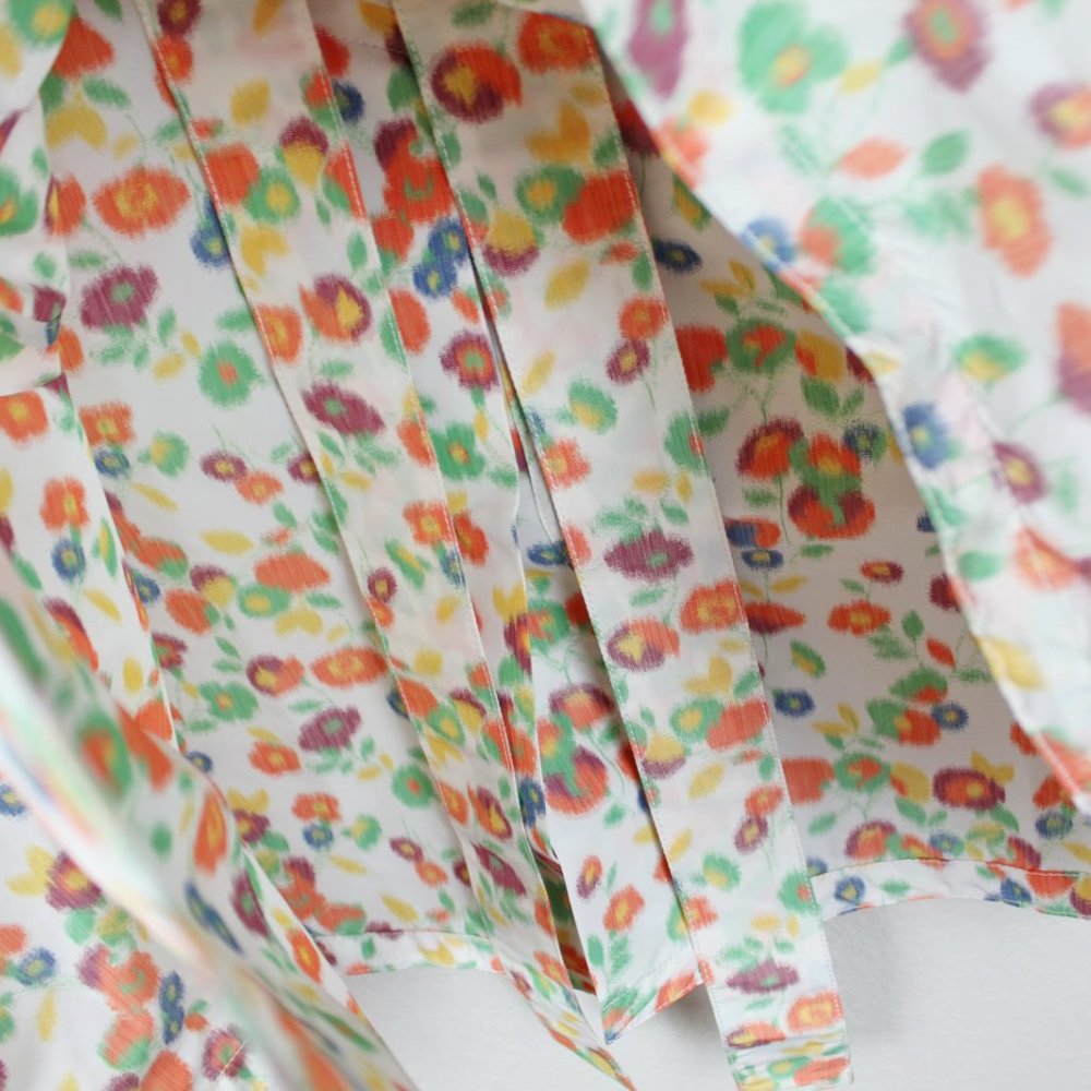 NEW Tory Burch Double-breast Runway Trench Coat, Tossed Confetti, Size10, Belted - Picture 15 of 16